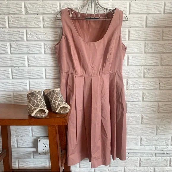 sachin and babi light blue dress Zara | Dresses | Zara Basic Dusty Rose Pink A Line Dress With Pockets
